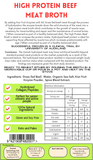 HYDROLYSED BEEF MEAT BROTH 6 PACK