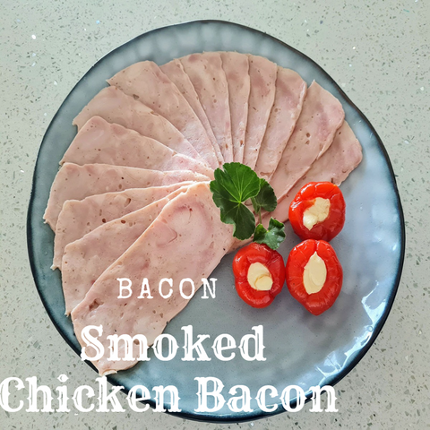 SMOKED CHICKEN BACON 300G