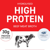 HYDROLYSED BEEF MEAT BROTH 6 PACK